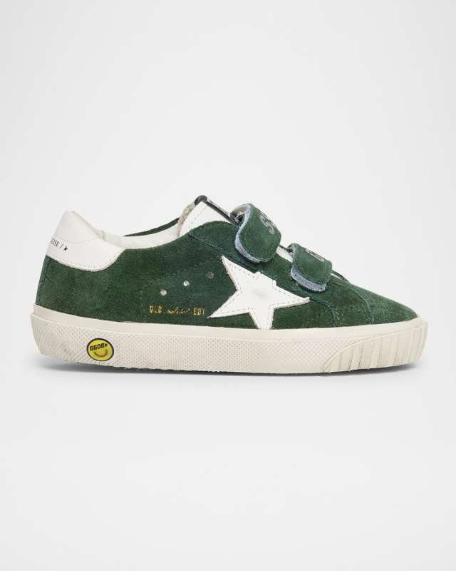 Boy's Old School Suede Double Foxing Sneakers, Toddler/Kids